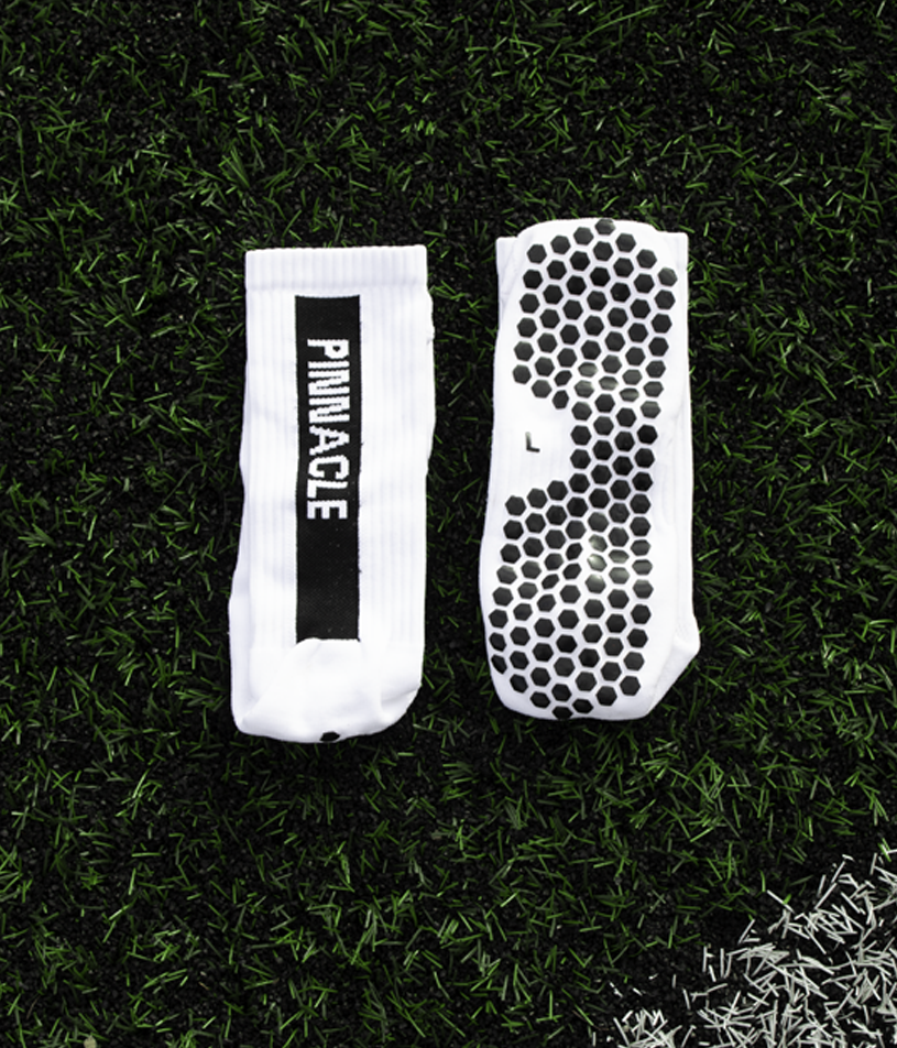 Performance Grip Socks (White)