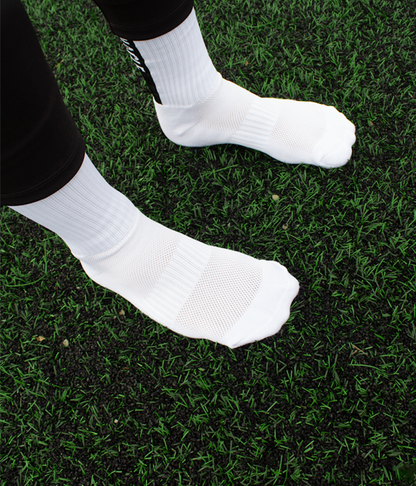 Performance Crew Socks (White)