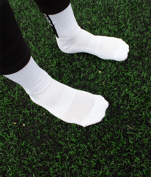 Performance Crew Socks (White)