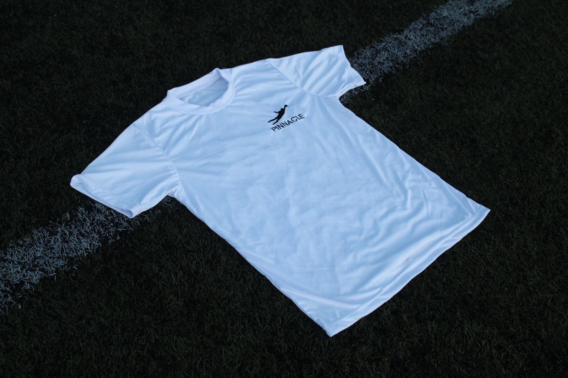 Pinnacle T-shirt (White) - Pinnacle Goalkeeping